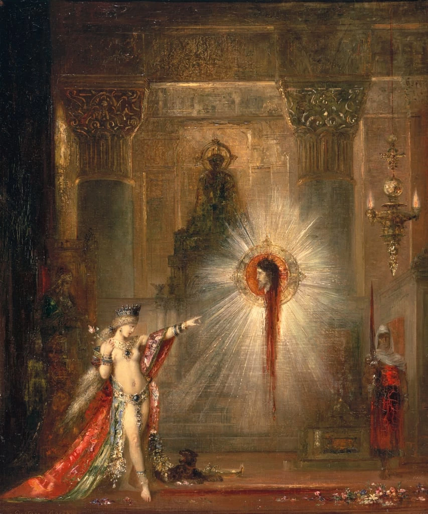 La vittima, 1880 - Paris, Musée Gustave Moreau